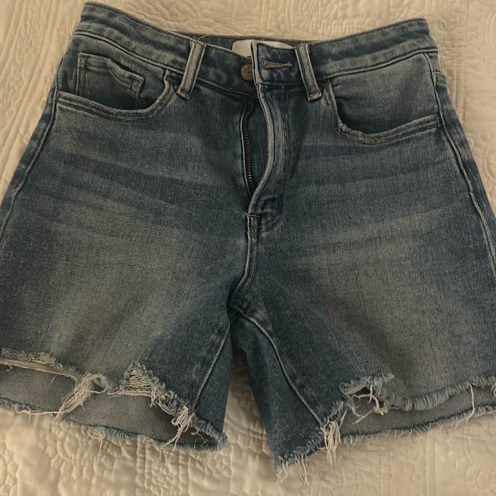 Vervet denim cutoff shorts
